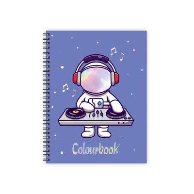 QUADERNO SPIRALATO A5 COLOURBOOK SKYFALL