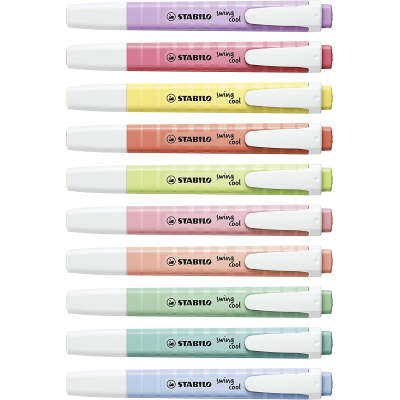 SET 08 EVIDENZIATORI STABILO SWING COOL 275/8-08-01