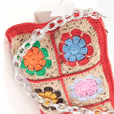 BORSA UNCINETTO GRANNY CM. 30 X 20 X 08