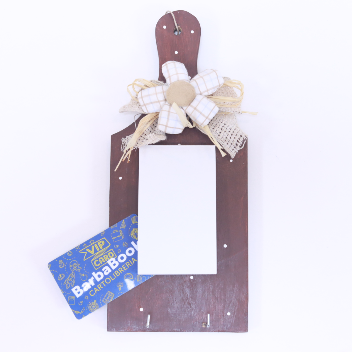 TAGLIERE CON BLOCK NOTES VAR.01