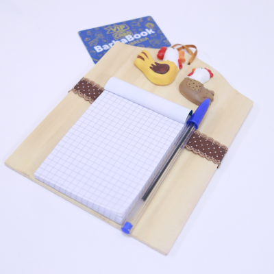 TARGHETTA PORTA BLOCK NOTES VAR.01