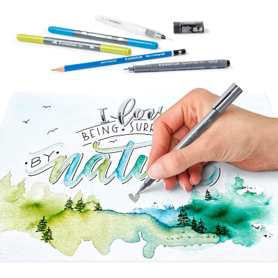 SET DISEGNO HAND LETTERING WATERCOLOUR SET 61 3001-2 STAEDTLER 