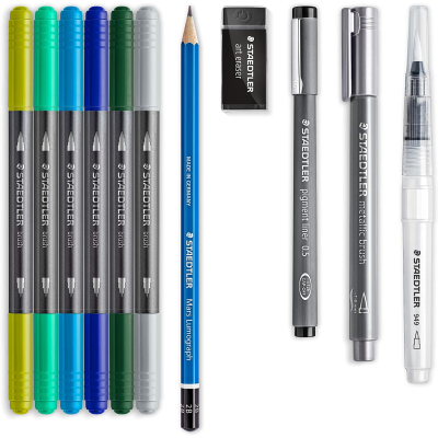 SET DISEGNO HAND LETTERING WATERCOLOUR SET 61 3001-2 STAEDTLER 