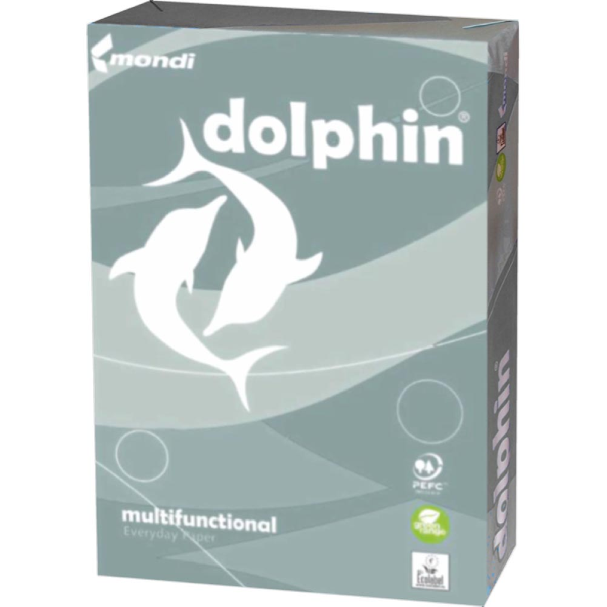 RISMA A4 GR.80 FG.500 DOLPHIN MONDI' COLORE BIANCO