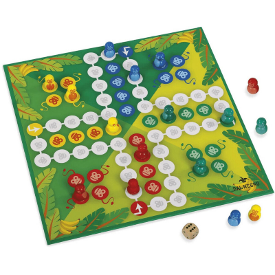 DOUBLE LUDO + SCALE E LIANE DAL NEGRO CM. 30 X 30