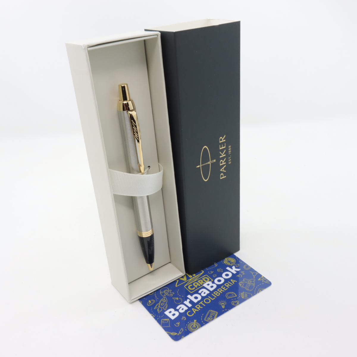 PENNA REGALO PARKER IM BRUSHED METAL GT ART. 1931670