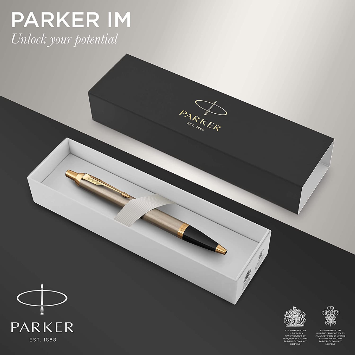 PENNA REGALO PARKER IM BRUSHED METAL GT ART. 1931670