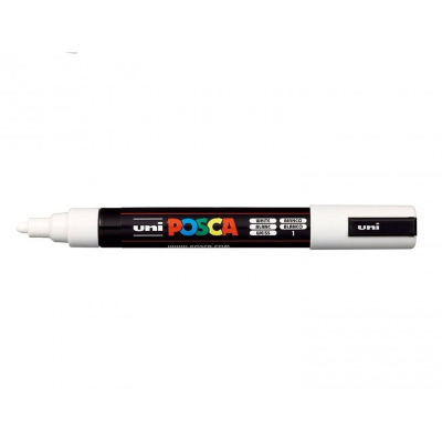 PENNARELLO UNI POSCA MM.2,5 PC5M BIANCO 1
