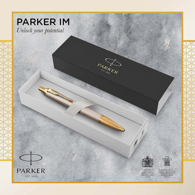 PENNA REGALO PARKER IM PREMIUM WARM GREY COLOUR GT ART. 1931687