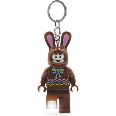 LEGO PORTACHIAVI LED CHOCOLATE BUNNY MARRONE KE180