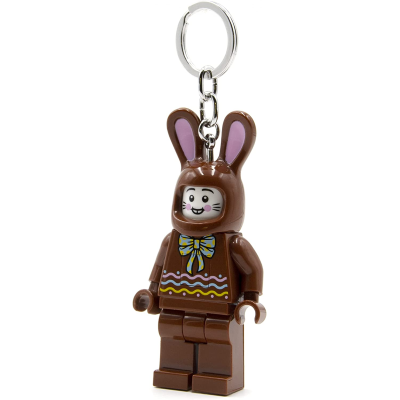 LEGO PORTACHIAVI LED CHOCOLATE BUNNY MARRONE KE180
