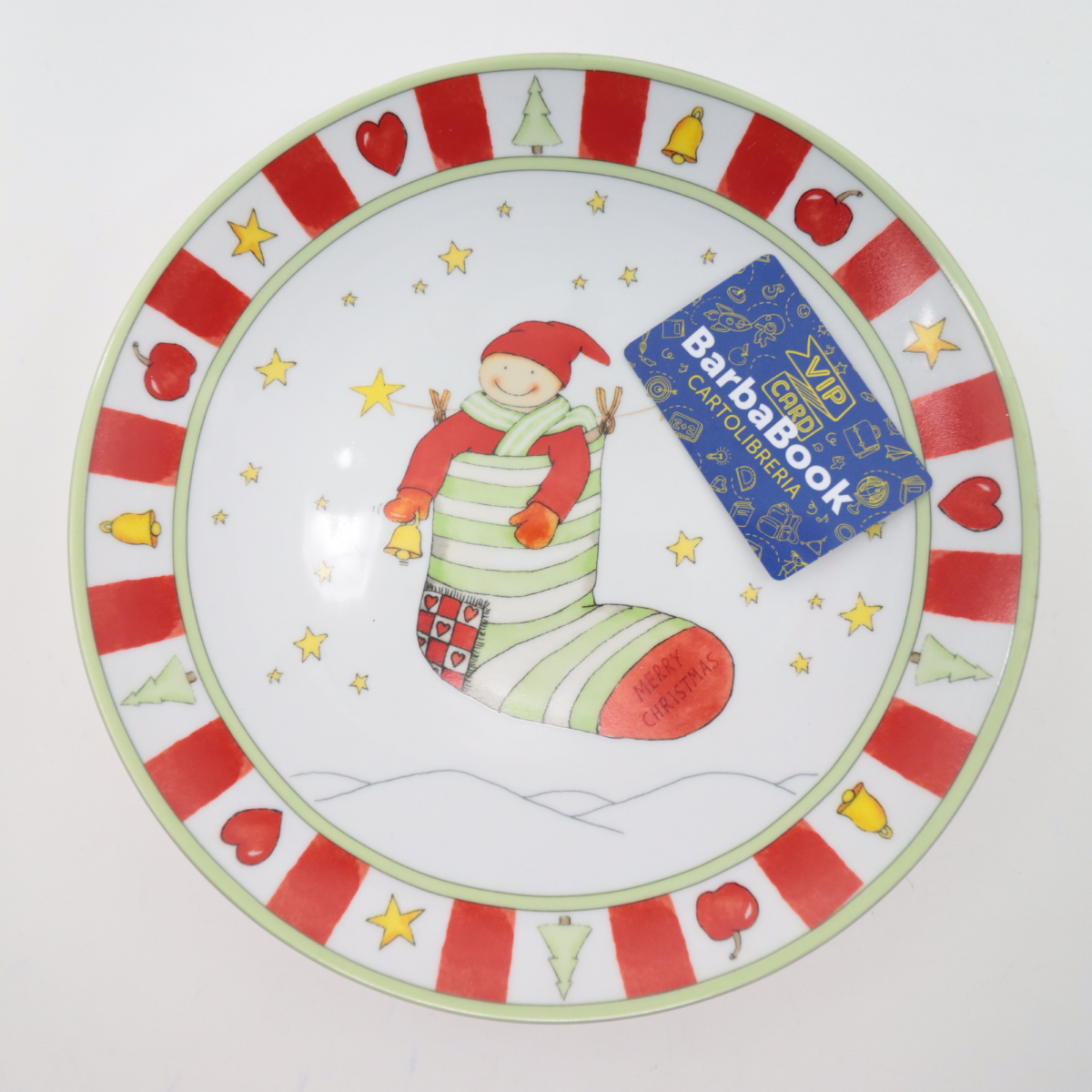 PIATTO DECORATIVO NATALIZIO PORTA PANETTONE