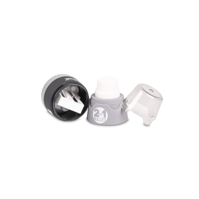 TEMPERAMATITE BULLET 2 FORI + GOMMA COLOURBOOK CON CONTENITORE