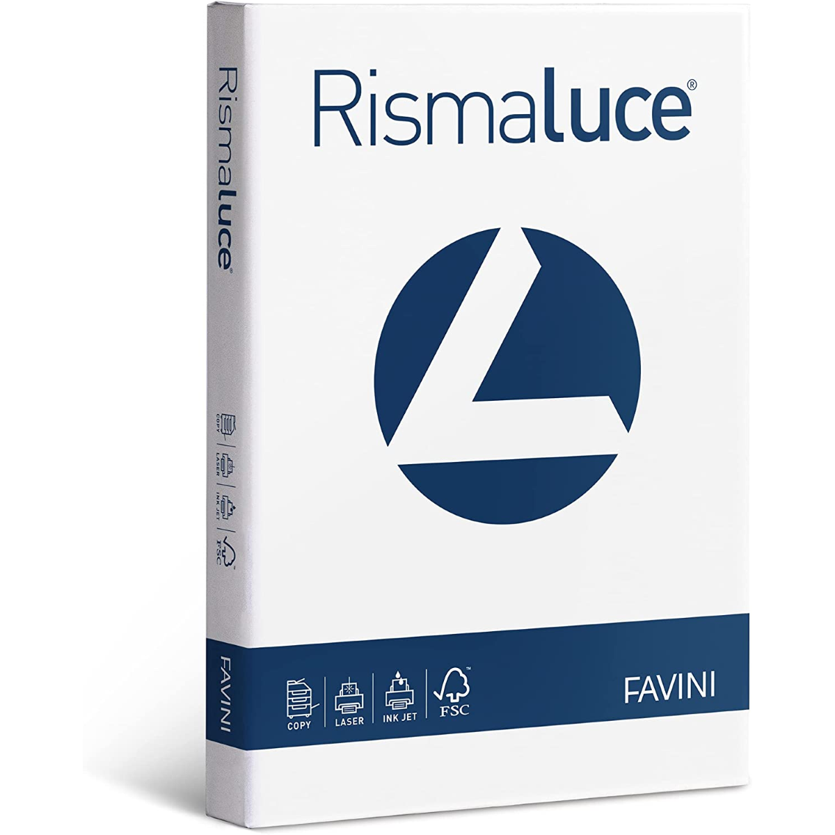 RISMA A4 GR.240 FG.100 RISMALUCE FAVINI COLORE BIANCO