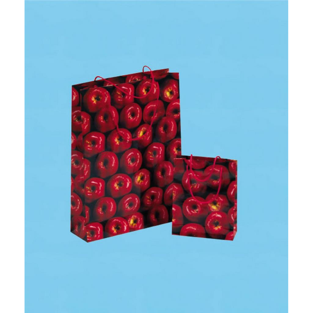 SHOPPER CARTA CM. 45 X 33 X 10 MELE