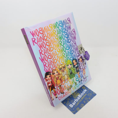 DIARIO SEGRETO CON LUCCHETTO RAINBOW HIGH ART.66154