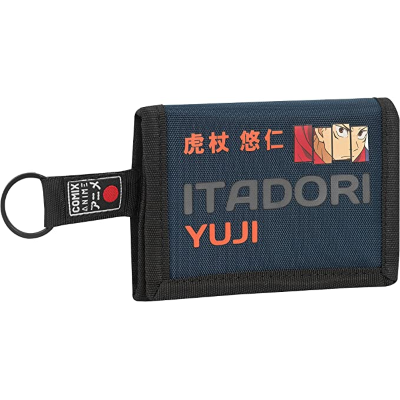 PORTAFOGLIO A STRAPPO COMIX ANIME JUJUTSU KAISEN ITADORI 70044