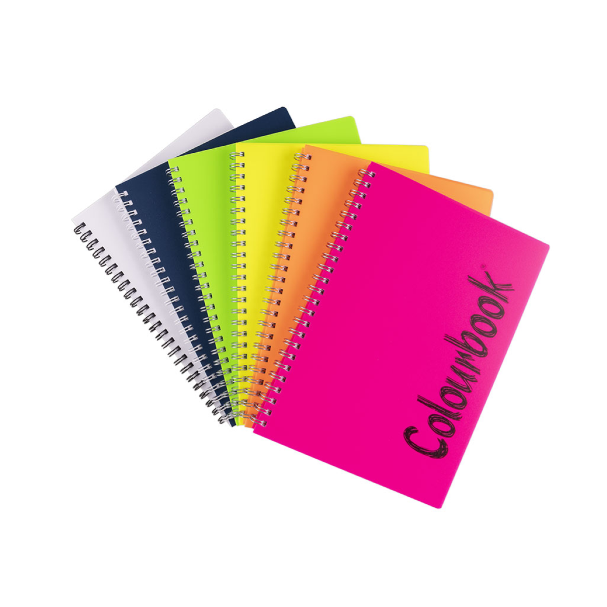 MAXI SPIRALATO A4 COLOURBOOK FLUO