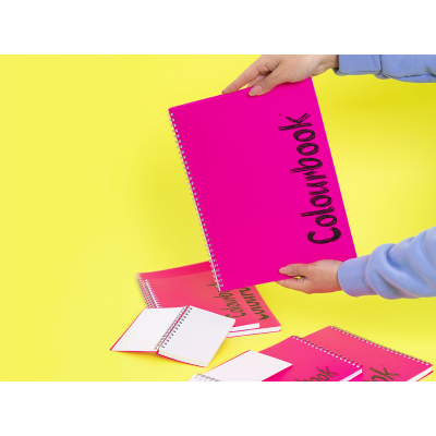 MAXI SPIRALATO A4 COLOURBOOK FLUO