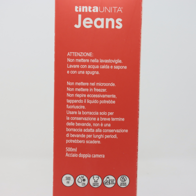 BORRACCIA TERMICA TINTAUNITA ML.500 JEANS NERA