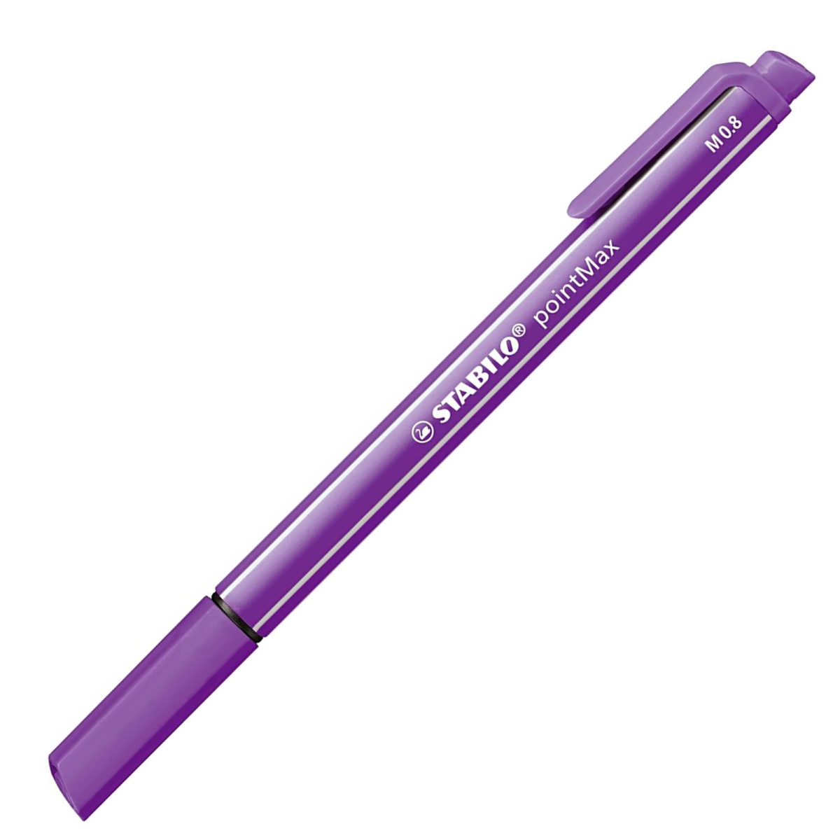 PENNA STABILO POINTMAX MM. 0,8 CON TAPPO 488/58 LILLA