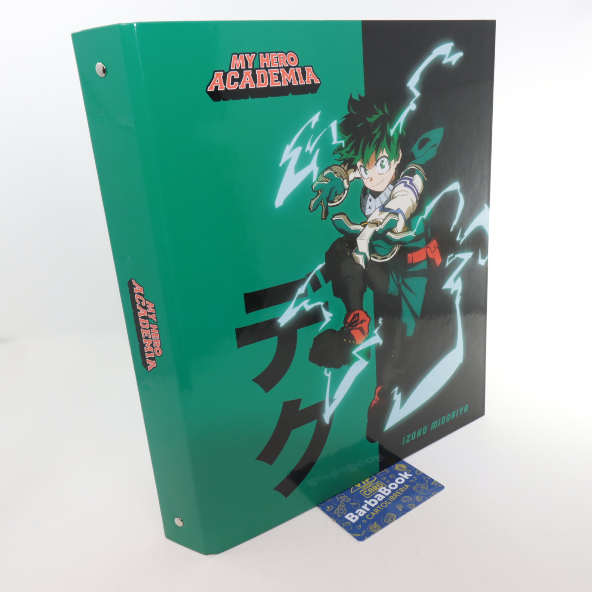 RACCOGLITORE 4 ANELLI A4 MY HERO ACADEMIA IZUKU MIDORIYA 70345