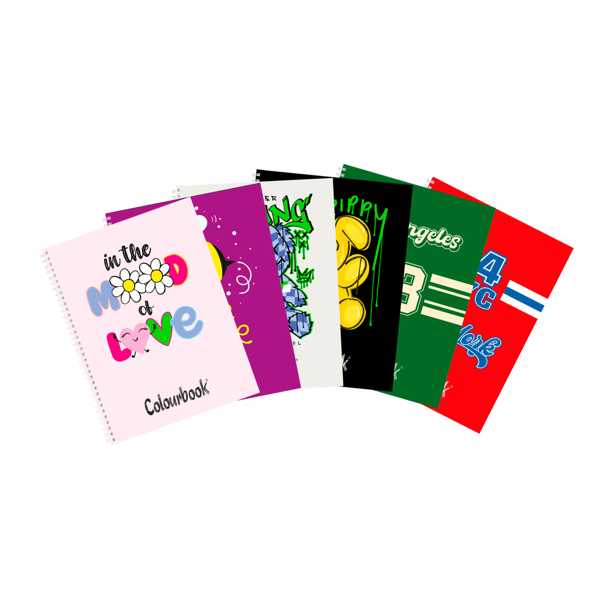 MAXI SPIRALATO A4 80 FOGLI ACIDAISY COLOURBOOK 5M