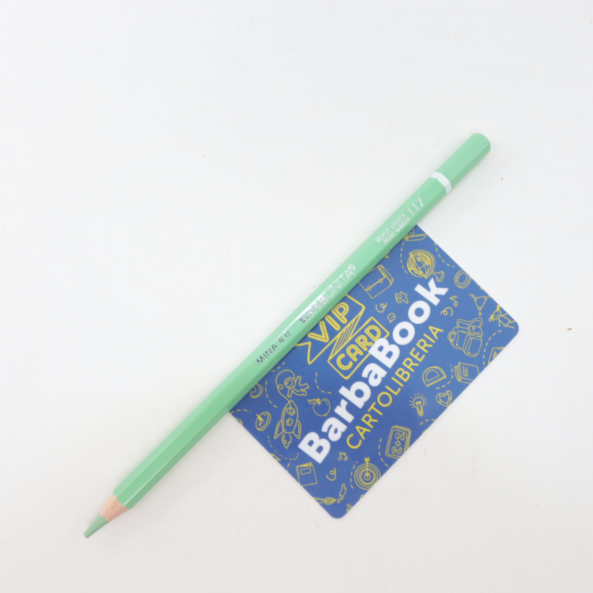 PASTELLO TINTA UNITA MINA MM.4,0 POOL OVER SFUSO 117 VERDE MENTA