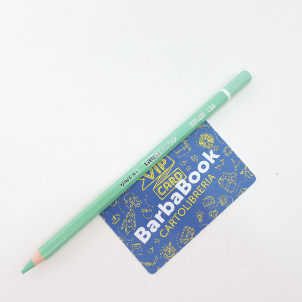 PASTELLO TINTA UNITA MINA MM.4,0 POOL OVER SFUSO 126 VERDE SURF