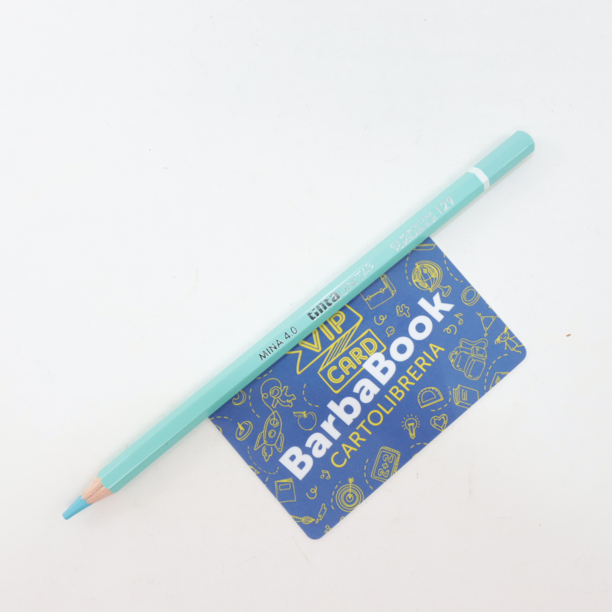 PASTELLO TINTA UNITA MINA MM.4,0 POOL OVER SFUSO 129 BLU PORCELLANA