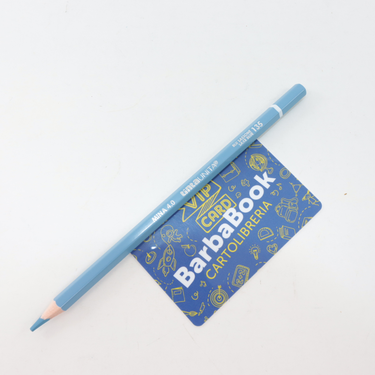 PASTELLO TINTA UNITA MINA MM.4,0 POOL OVER SFUSO 135 BLU SASSONE