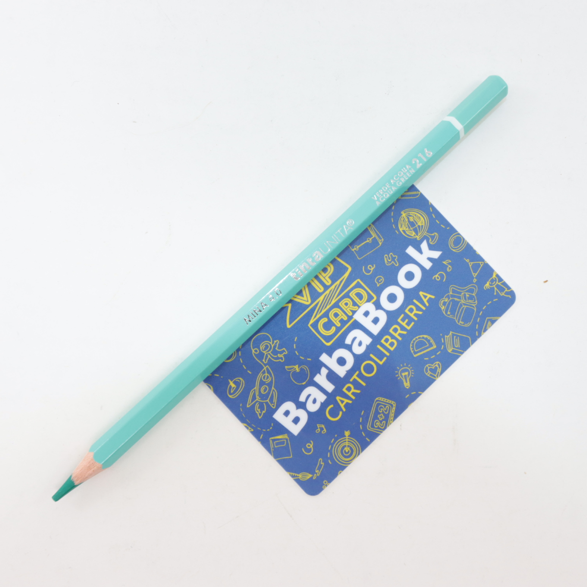 PASTELLO TINTA UNITA MINA MM.4,0 POOL OVER SFUSO 216 VERDE ACQUA