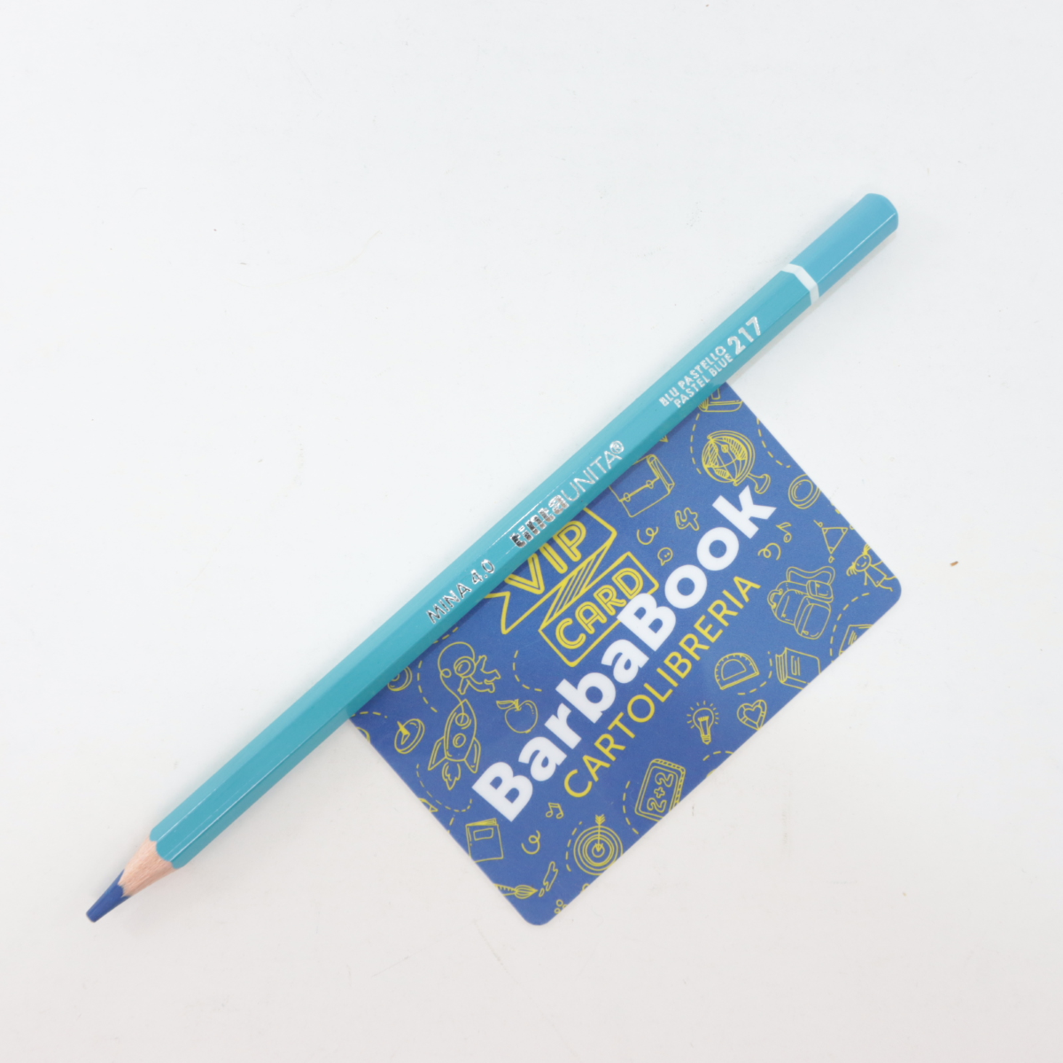 PASTELLO TINTA UNITA MINA MM.4,0 POOL OVER SFUSO 217 BLU PASTELLO