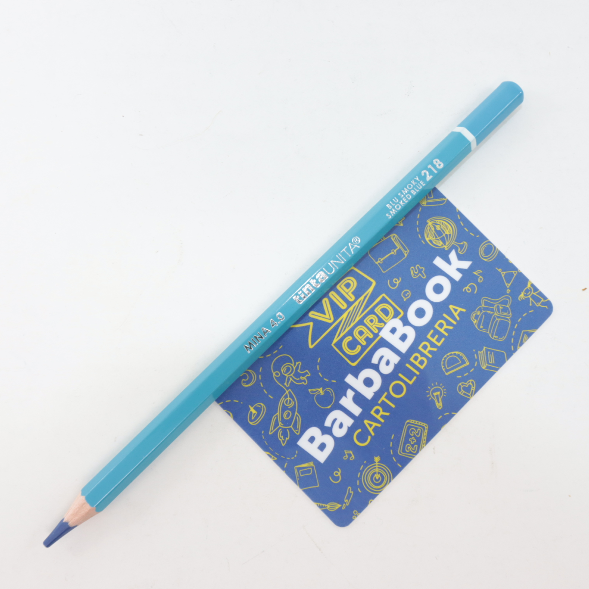 PASTELLO TINTA UNITA MINA MM.4,0 POOL OVER SFUSO 218 BLU SMOKY