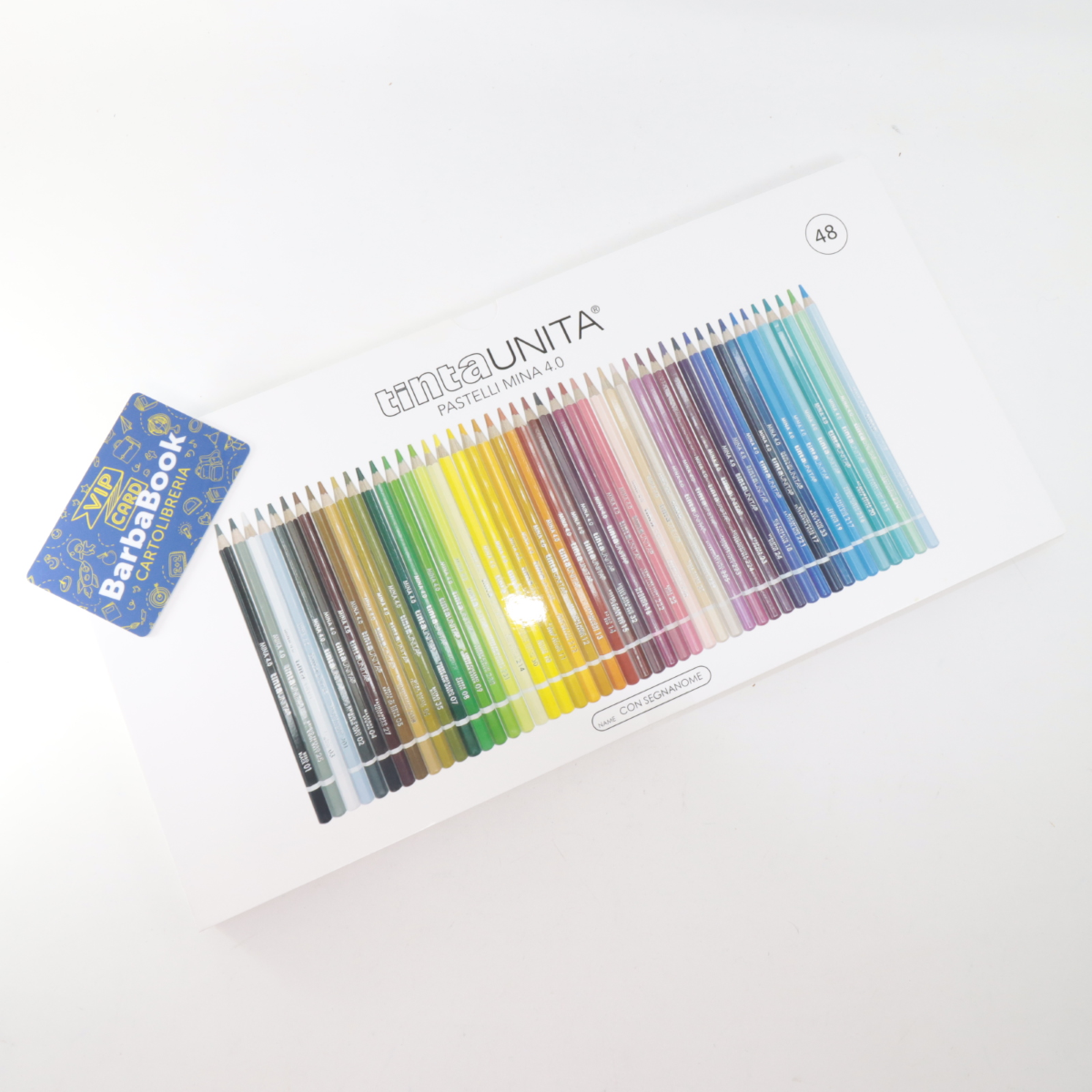 SET DISEGNO TINTAUNITA 48 PASTELLI MINA 4.0 ART. 60545