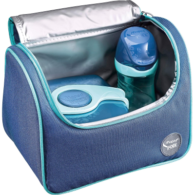 CESTINO PORTA MERENDA VIVANDE TERMICO MAPED BLU