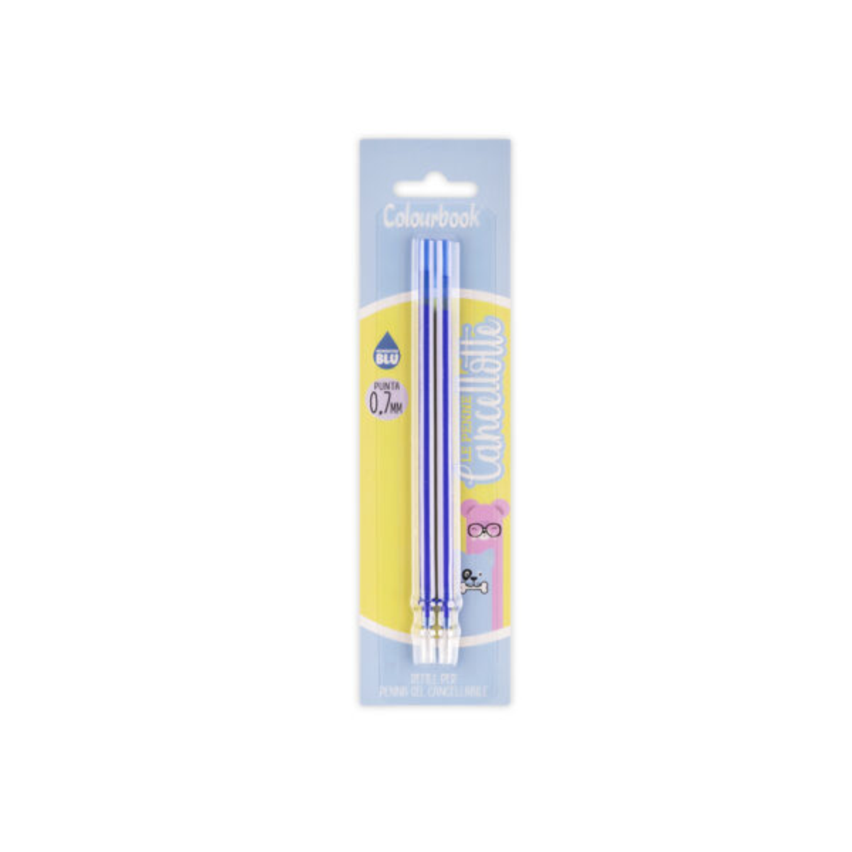 RICARICA GEL CANCELLABILE CANCELLOTTA COLOURBOOK BLU