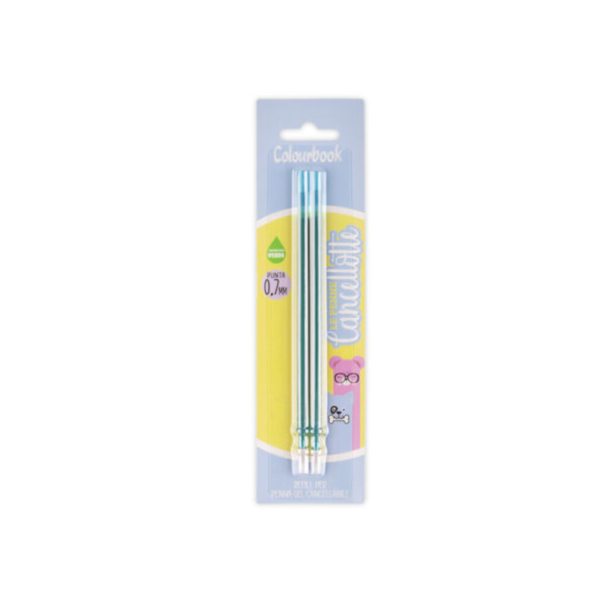 RICARICA GEL CANCELLABILE CANCELLOTTA COLOURBOOK VERDE