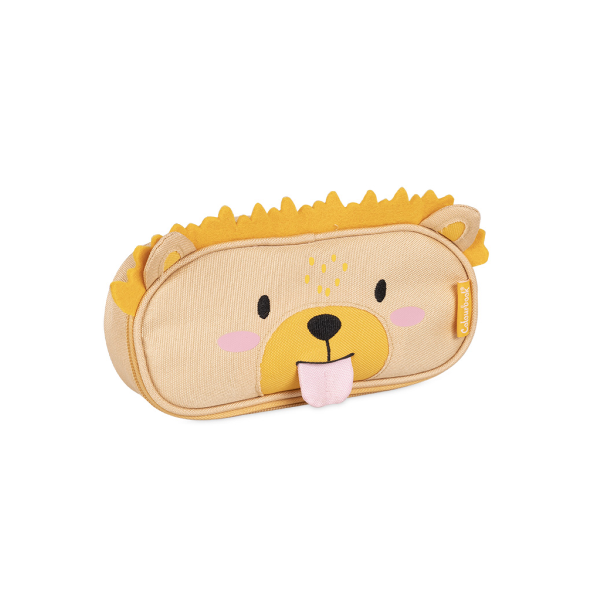 BUSTINA PORTAPENNE WILD & CUTE COLOURBOOK LEONE BEIGE