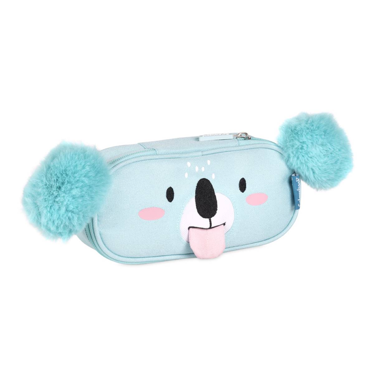 BUSTINA PORTAPENNE WILD & CUTE COLOURBOOK KOALA VERDE ACQUA
