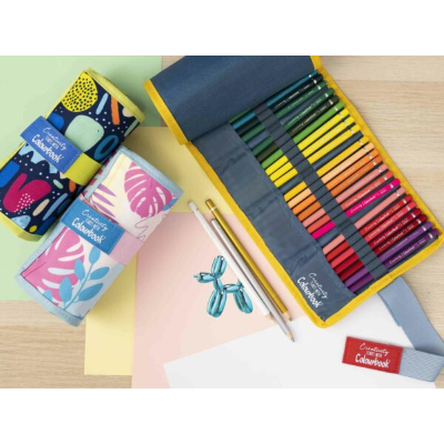 SET ROTOLO PASTELLO COLOURBOOK CREATIVITY 50 COLORI OTTANIO