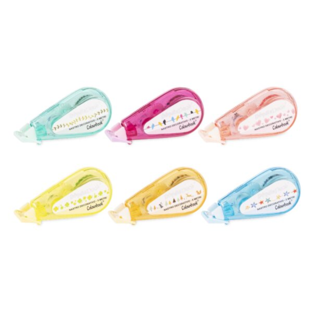 NASTRO DECORATIVO DOODLE DECO' COLOURBOOK 