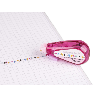 NASTRO DECORATIVO DOODLE DECO' COLOURBOOK 