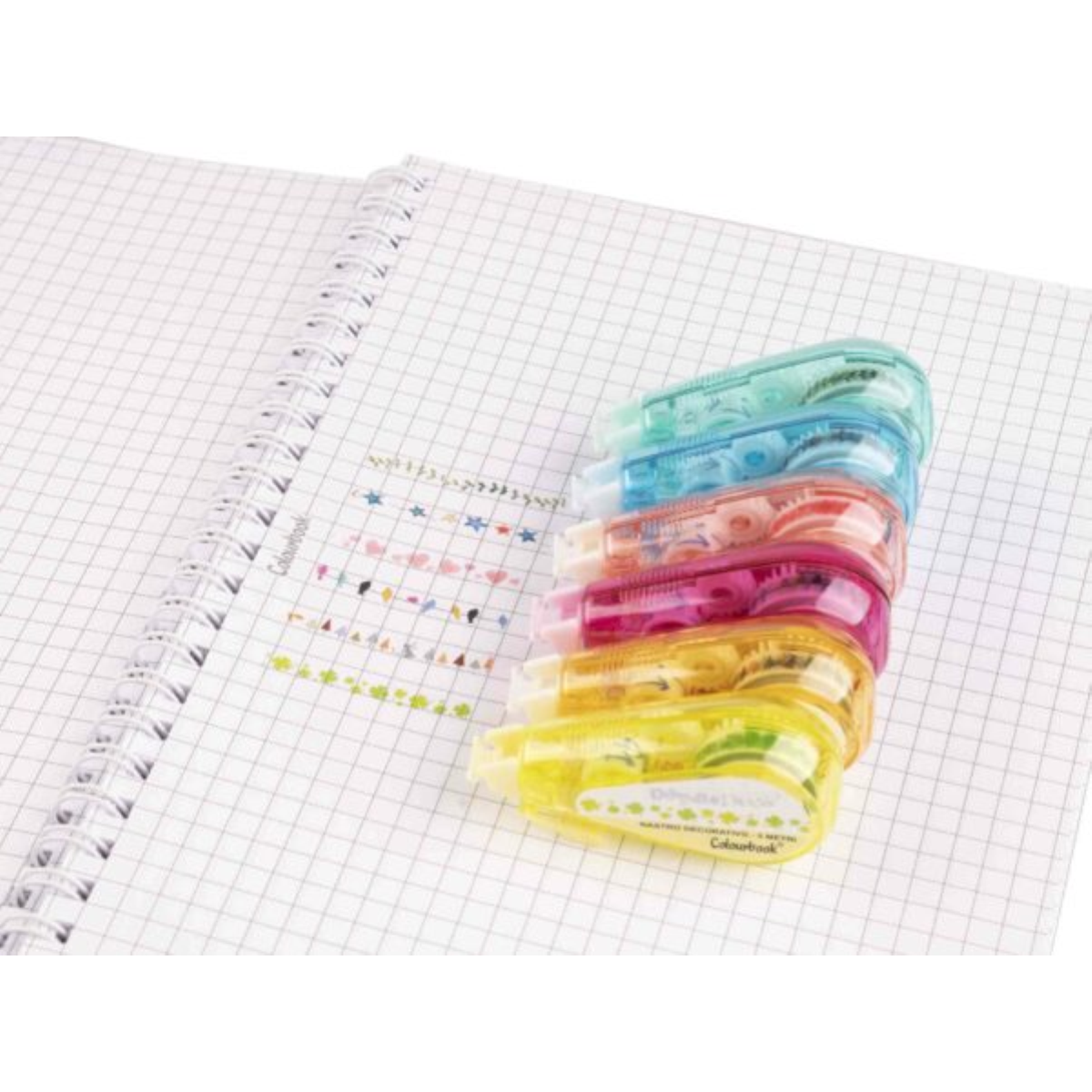 NASTRO DECORATIVO DOODLE DECO' COLOURBOOK 