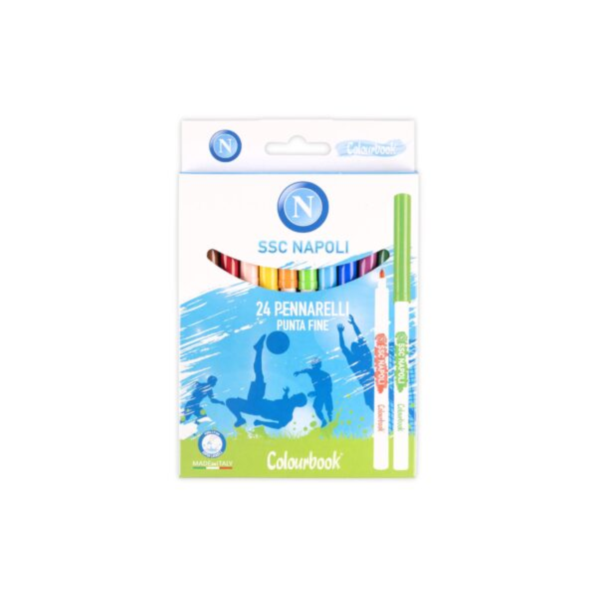 PENNARELLI SSC NAPOLI COLOURBOOK 24 COLORI