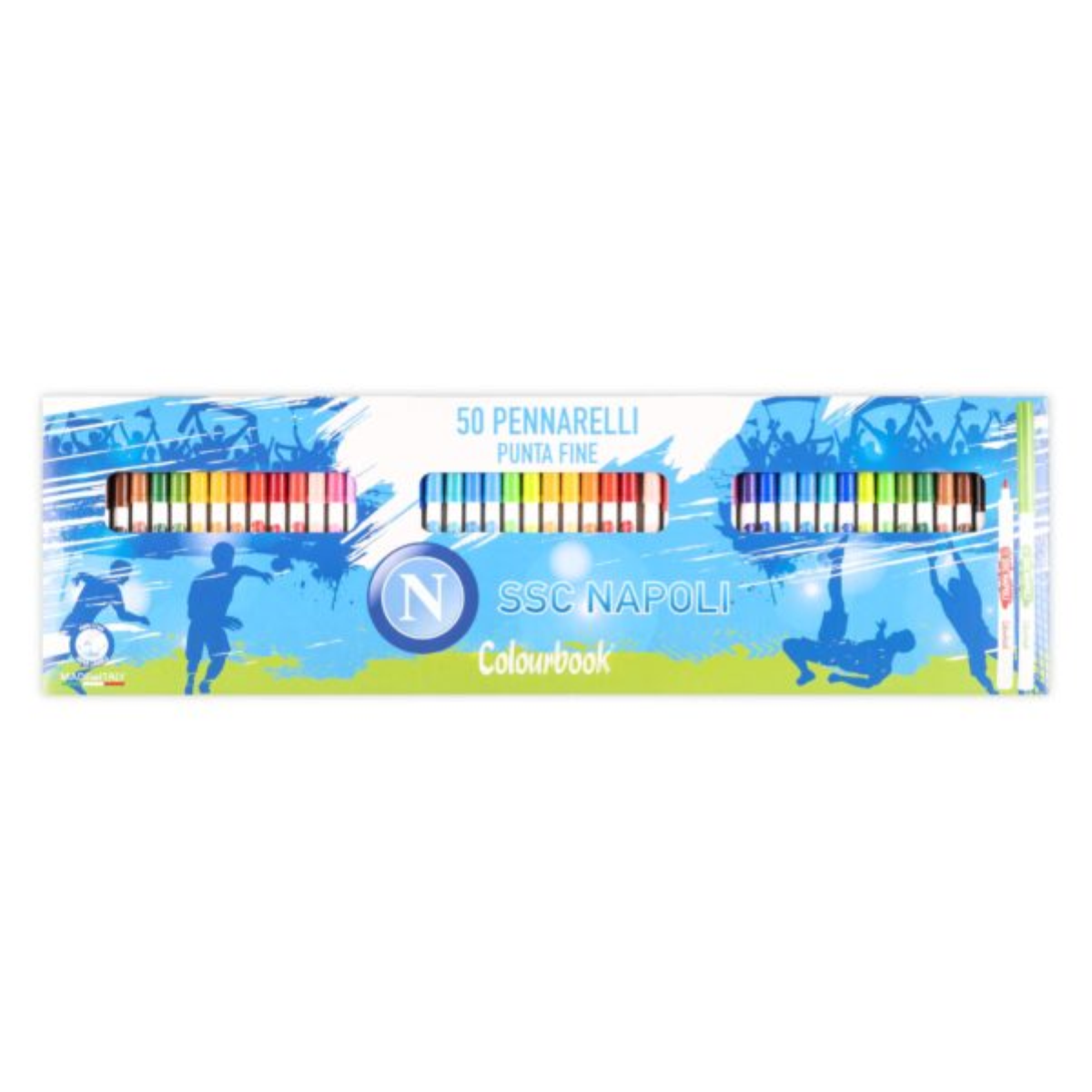 PENNARELLI SSC NAPOLI COLOURBOOK 50 COLORI