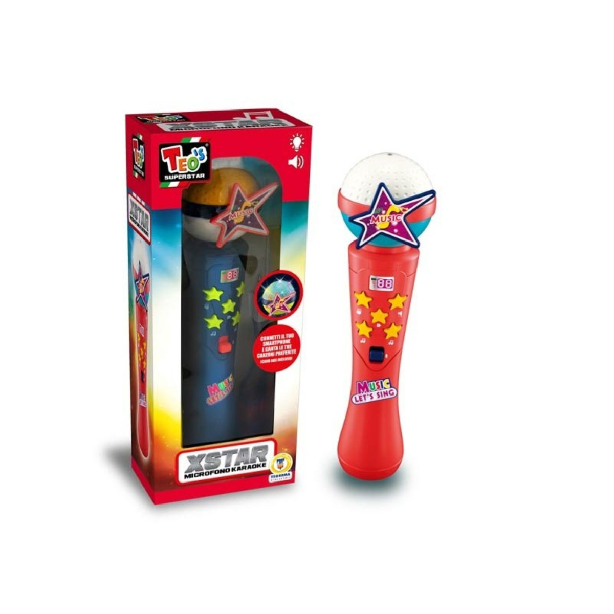 GIOCO MICROFONO KARAOKE SUPERSTAR TEOREMA