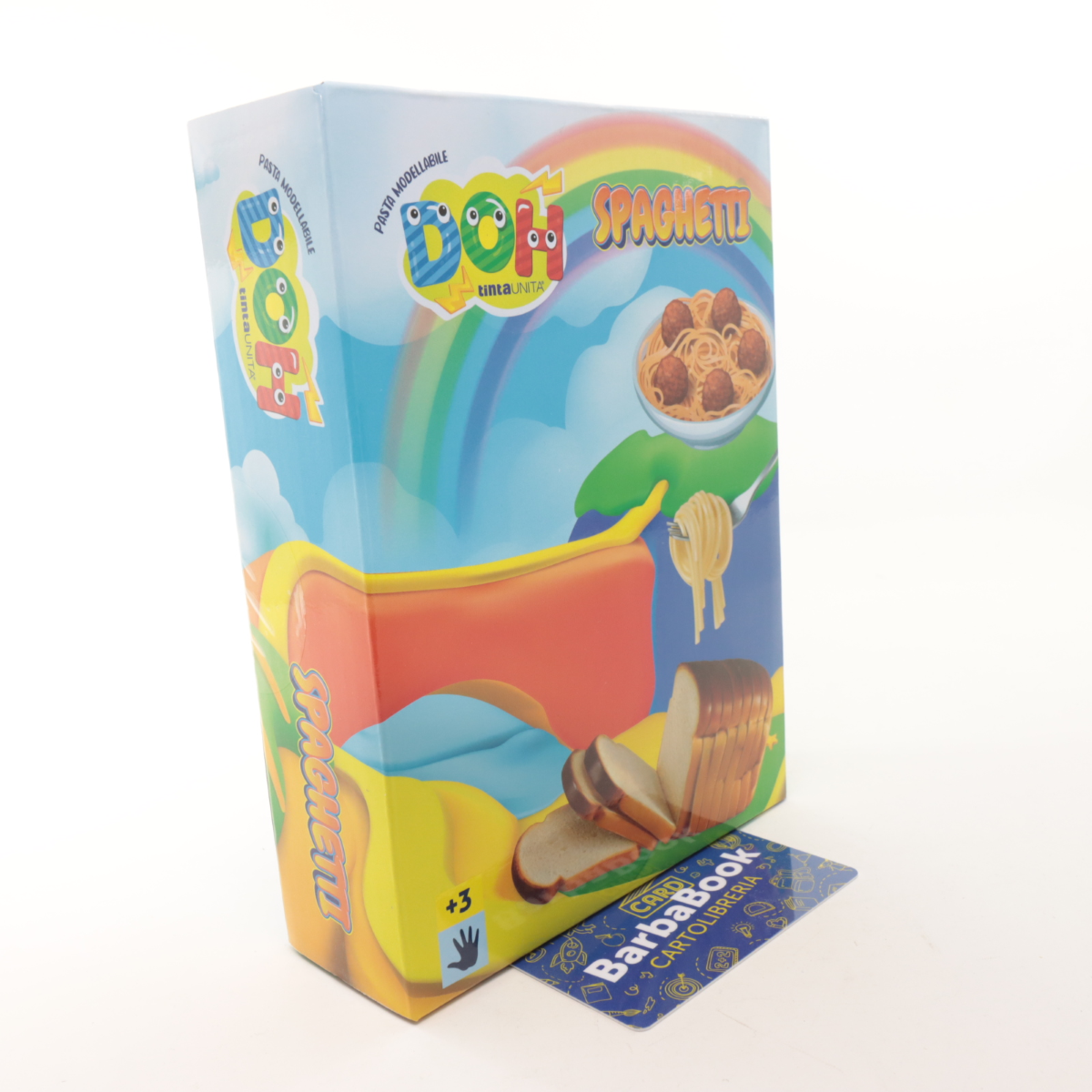 SET PASTA MODELLABILE DOH SPAGHETTI TINTA UNITA 60858