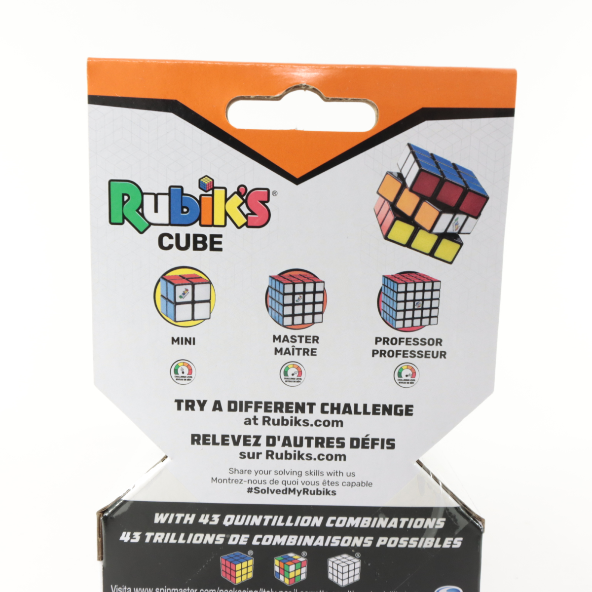 GIOCO CUBO DI RUBIK'S ORIGINAL CLASSICO 3 X 3