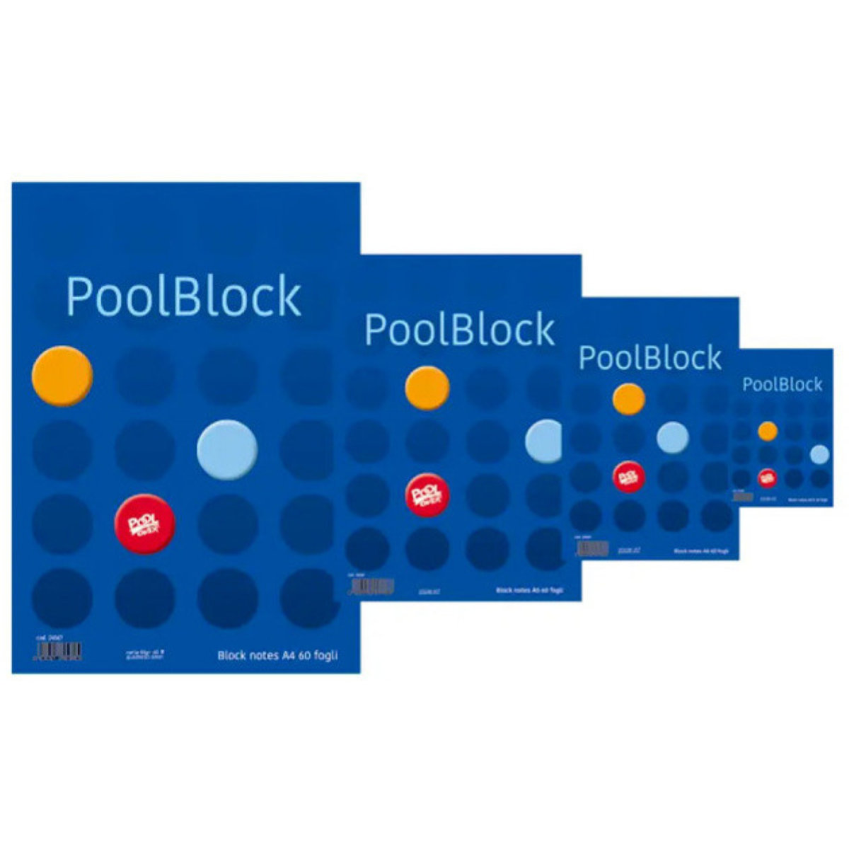 BLOCK NOTES A7 POOLBLOCK 5M ART. 24558